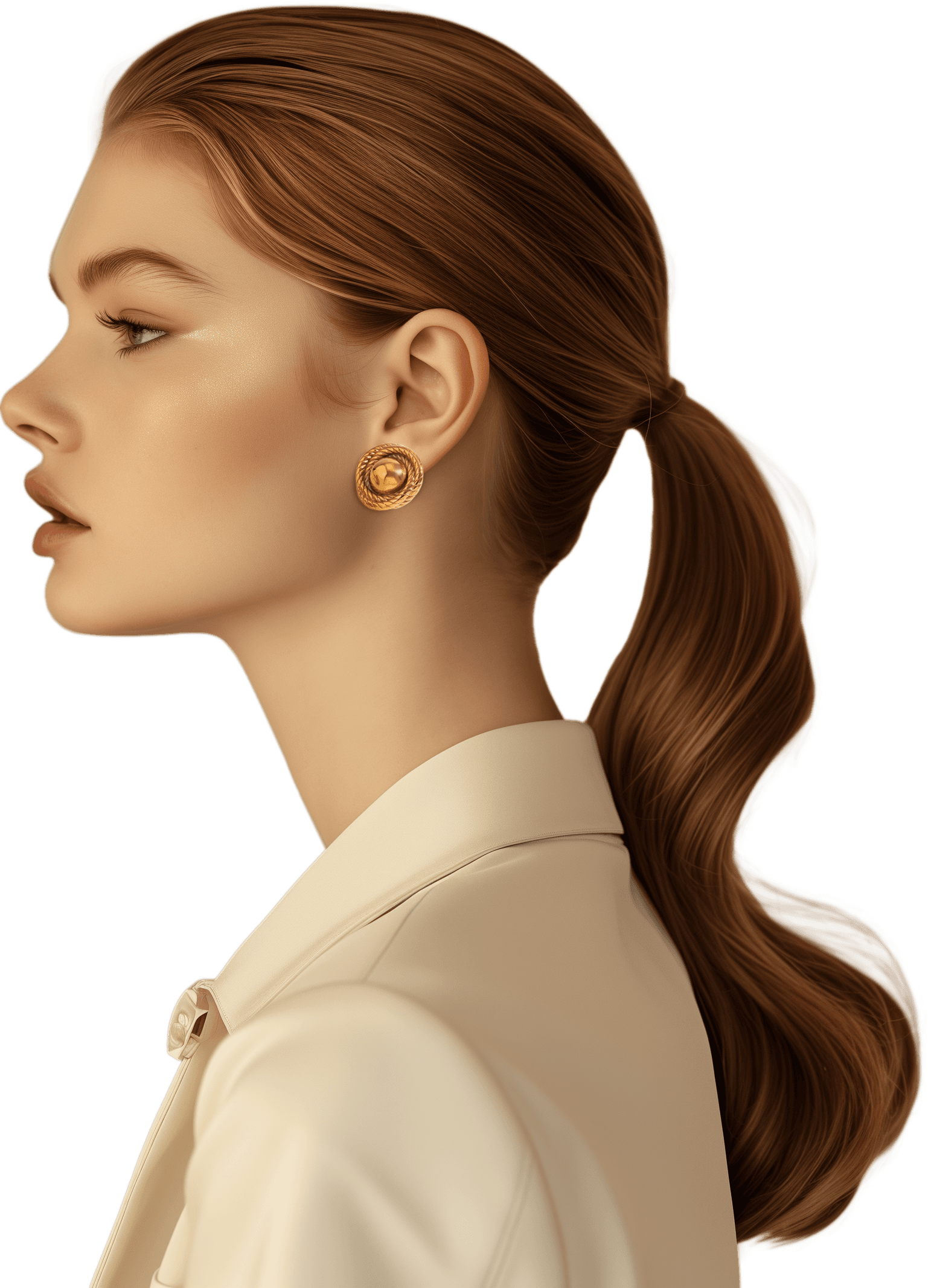 Timeless Beauty - Elegant Jewelry Model